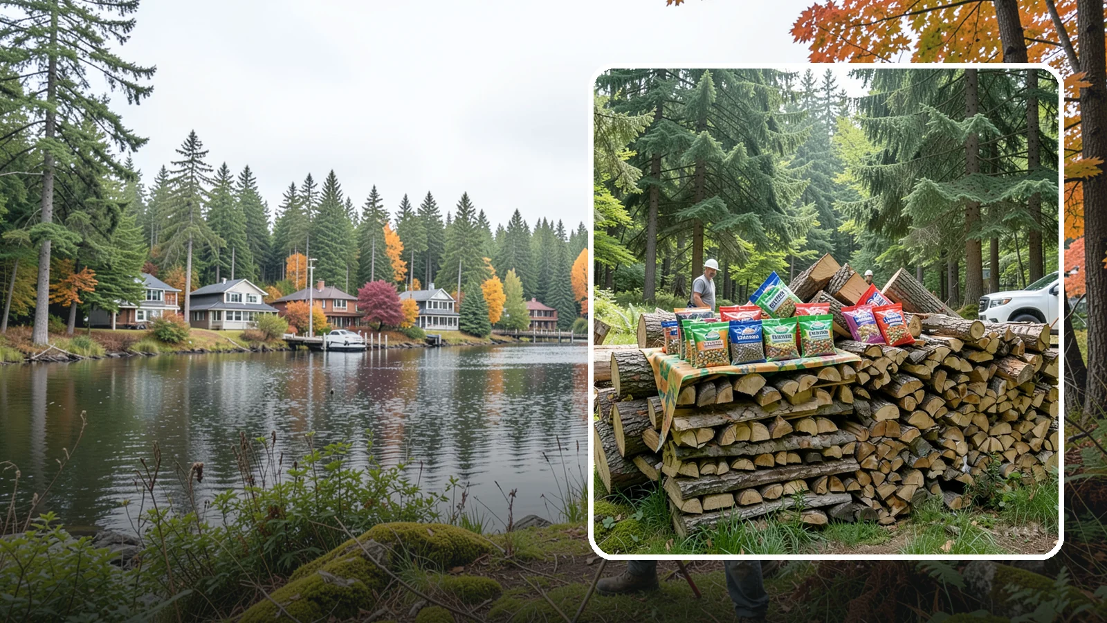 Summer Seasoning Packages in La Conner, Skagit County, WA - Warm-season firewood packages designed to cure over summer and be ready by winter.