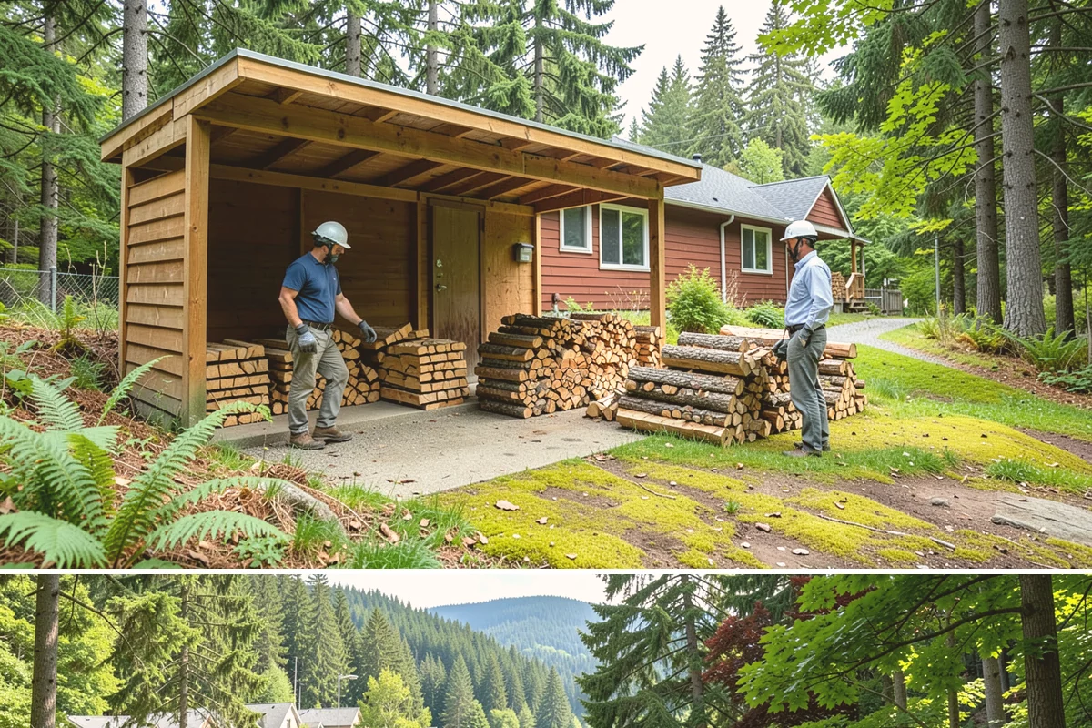Summer Seasoning Packages in Lake Forest Park, King County, WA - Buy in late spring or early summer to capture the full dry season for curing.