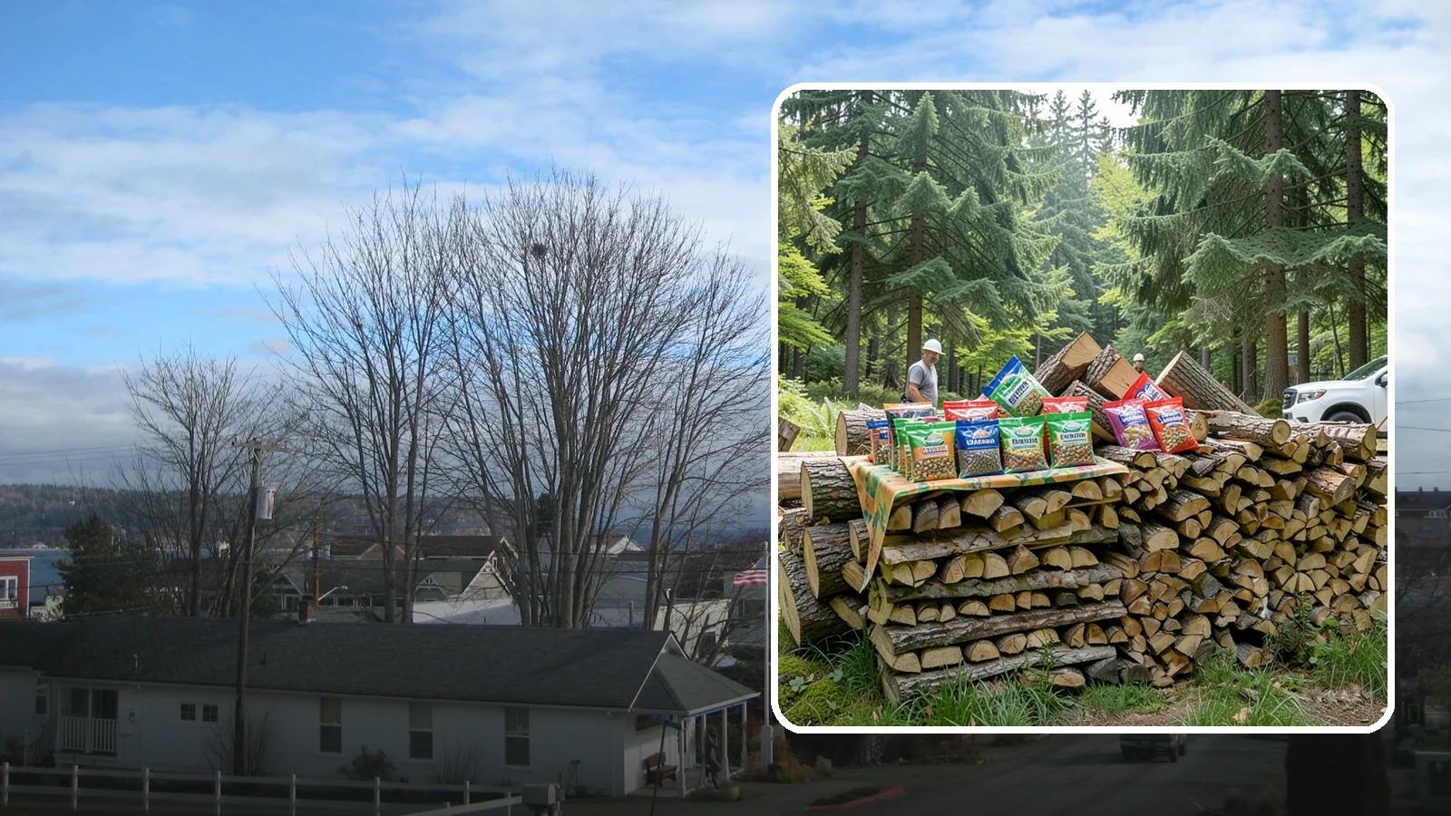 Summer Seasoning Packages in Langley, WA - Warm-season firewood packages designed to cure over summer and be ready by winter.