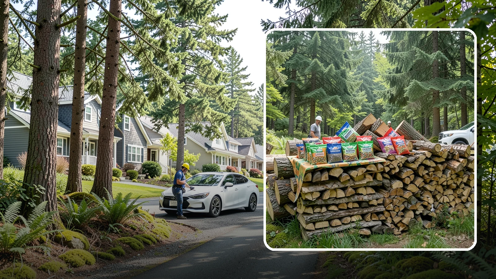 Summer Seasoning Packages in Normandy Park, King County, WA - Warm-season firewood packages designed to cure over summer and be ready by winter.