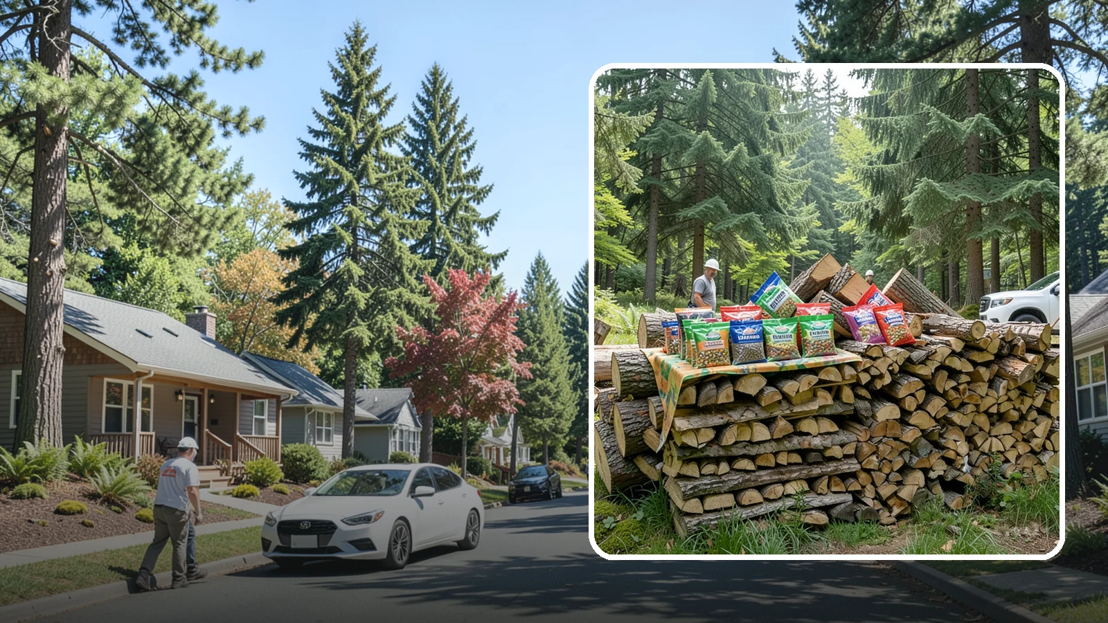 Summer Seasoning Packages in Orting, Pierce County, WA - Warm-season firewood packages designed to cure over summer and be ready by winter.