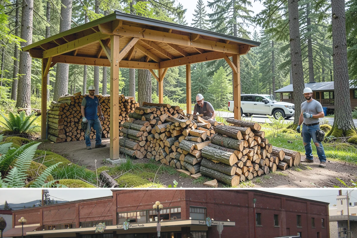 Summer Seasoning Packages in Sedro-Woolley, Skagit County, WA - Buy in late spring or early summer to capture the full dry season for curing.