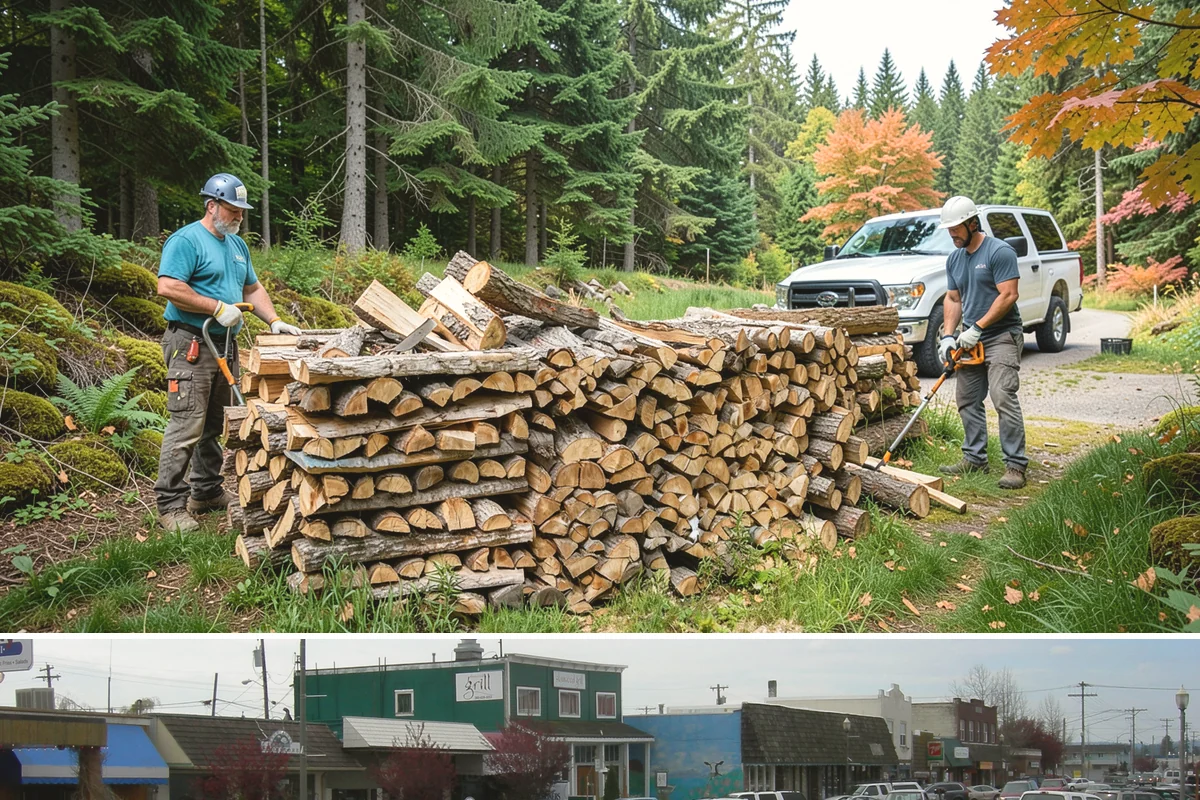 Summer Seasoning Packages in Stanwood, Snohomish County, WA - Buy in late spring or early summer to capture the full dry season for curing.