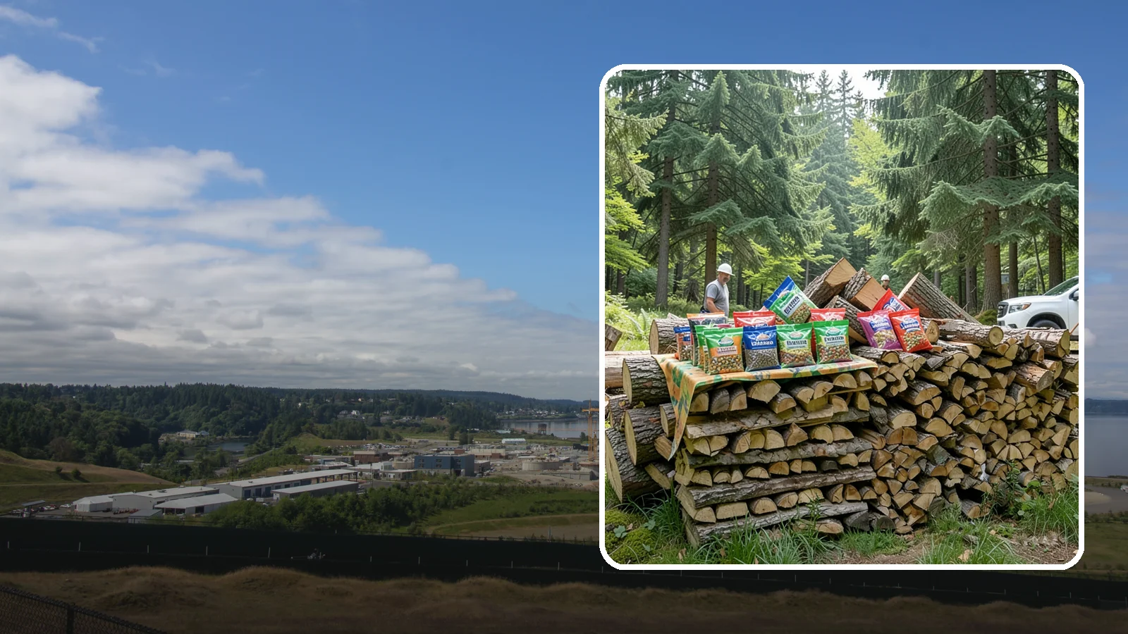 Summer Seasoning Packages in University Place, Pierce County, WA - Warm-season firewood packages designed to cure over summer and be ready by winter.