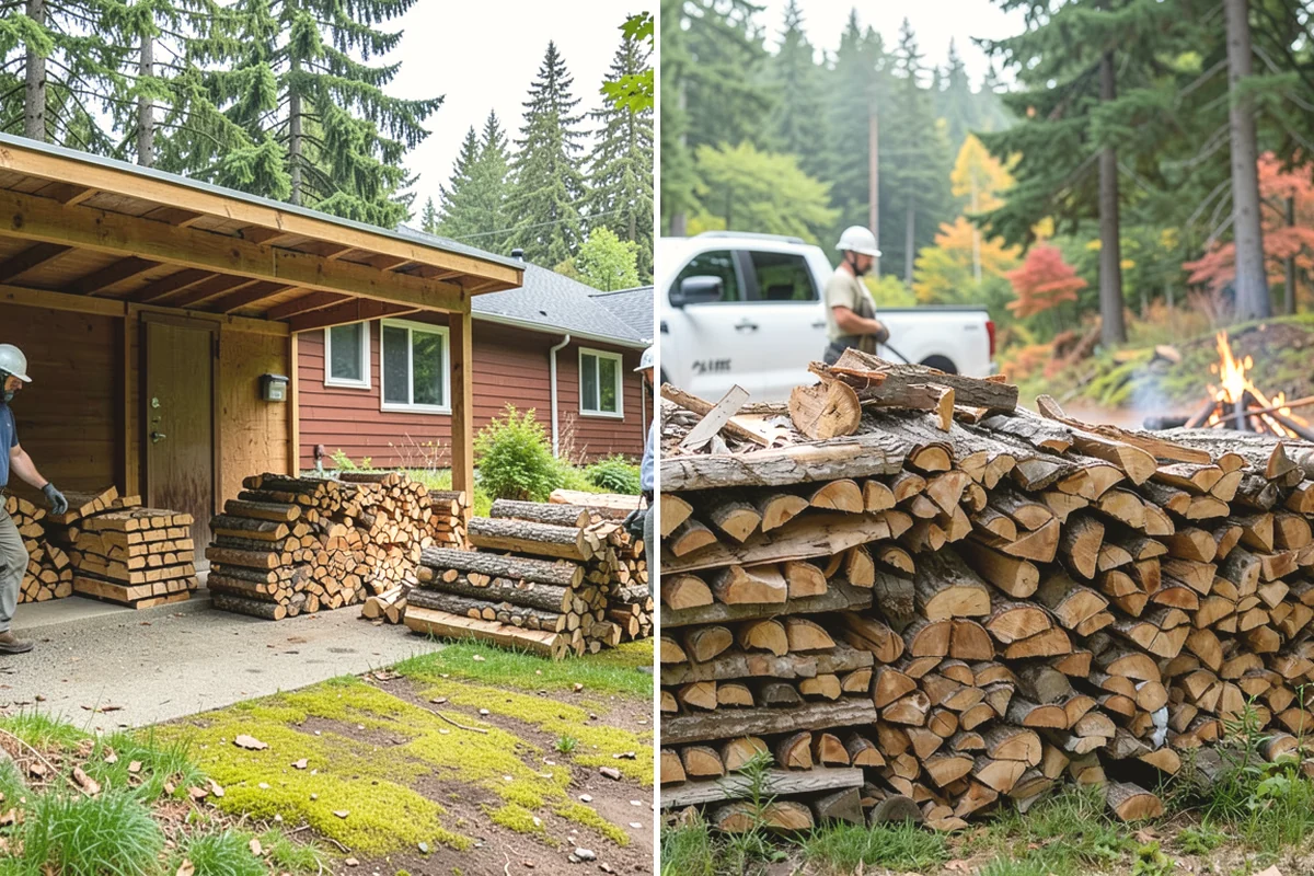 Summer Seasoning in Burien, King County, WA - Determine how much wood to season for the winter