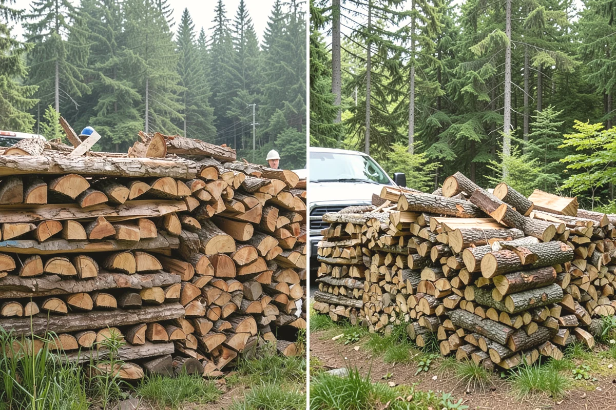 Summer Seasoning in Burlington, Skagit County, WA - Determine how much wood to season for the winter