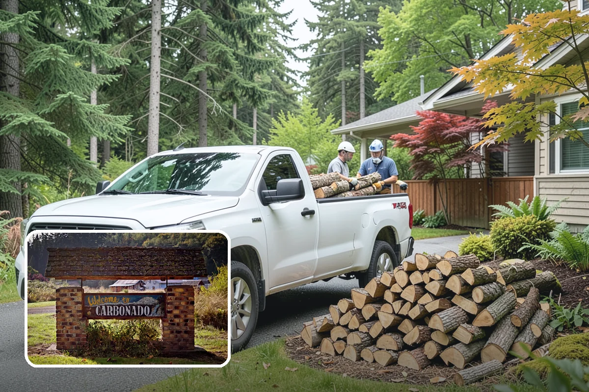 Summer Seasoning in Carbonado, Pierce County, WA - Uses the driest months for effective seasoning
