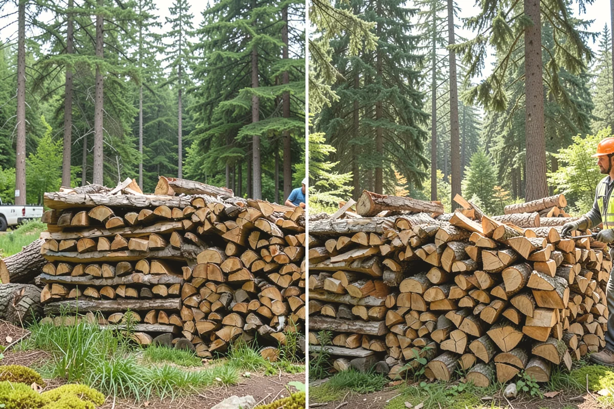 Summer Seasoning in Carbonado, Pierce County, WA - Determine how much wood to season for the winter