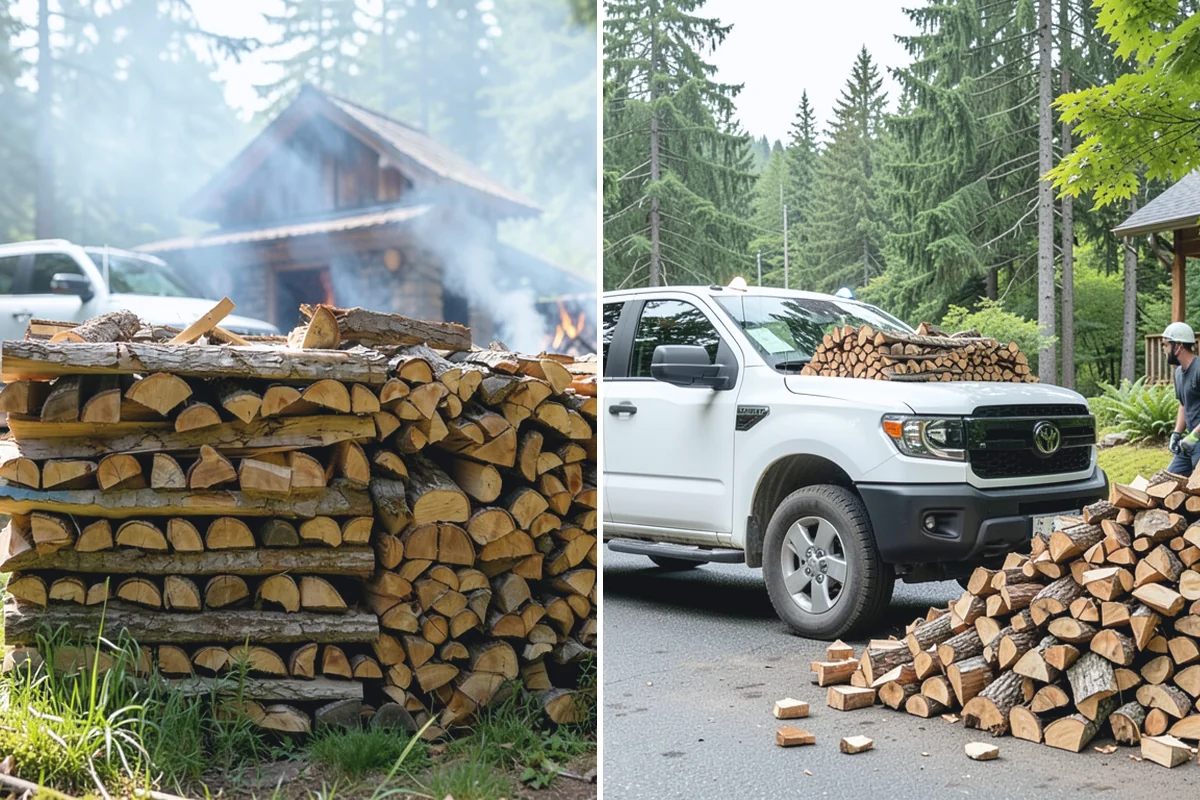 Summer Seasoning in Coupeville, Island County, WA - Determine how much wood to season for the winter