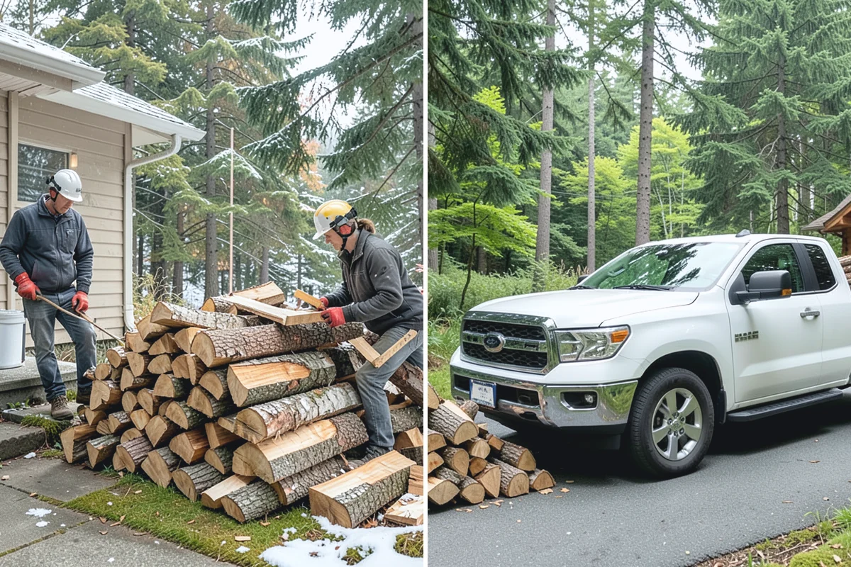 Summer Seasoning in Darrington, WA - Determine how much wood to season for the winter