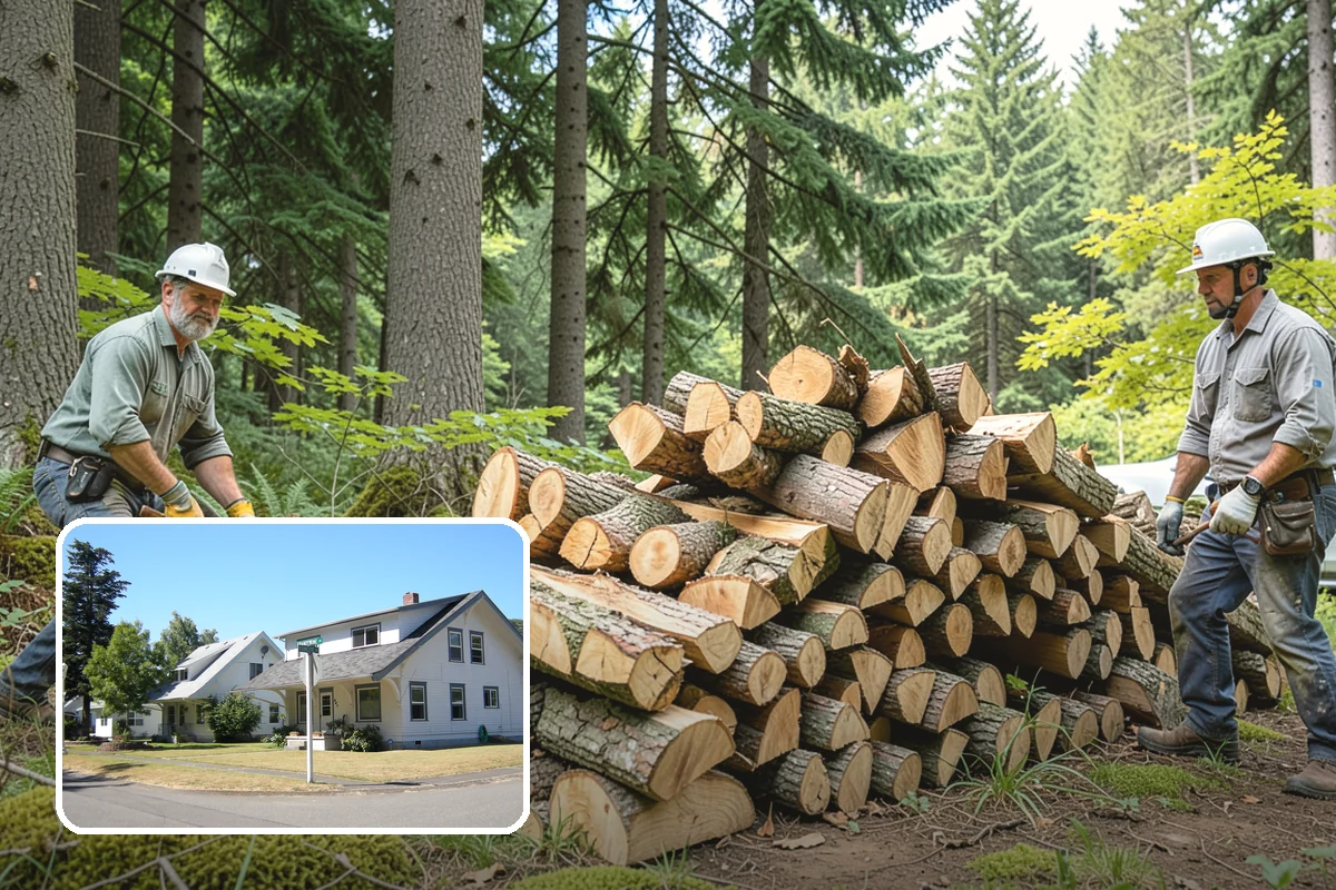 Summer Seasoning in DuPont, Pierce County, WA - Uses the driest months for effective seasoning