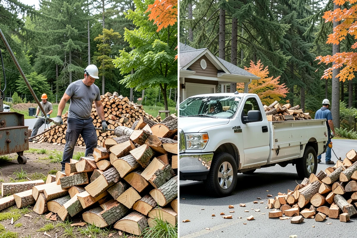 Summer Seasoning in Enumclaw, King County, WA - Determine how much wood to season for the winter