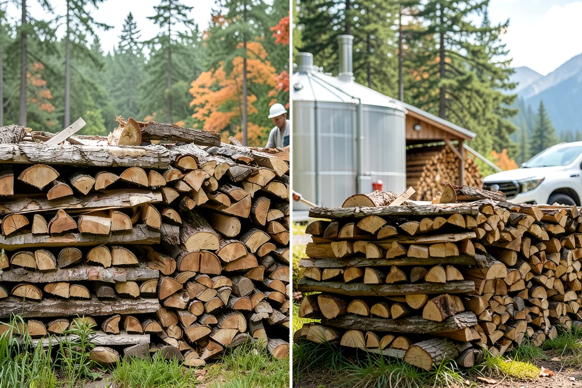 Summer Seasoning in Everett, Snohomish County, WA - Determine how much wood to season for the winter