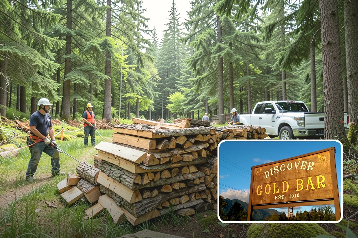 Summer Seasoning in Gold Bar, Snohomish County, WA - Uses the driest months for effective seasoning