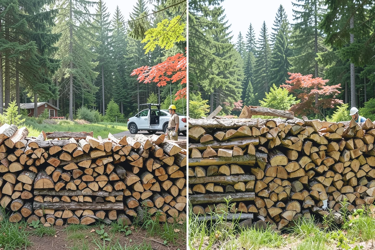 Summer Seasoning in Hamilton, Skagit County, WA - Determine how much wood to season for the winter