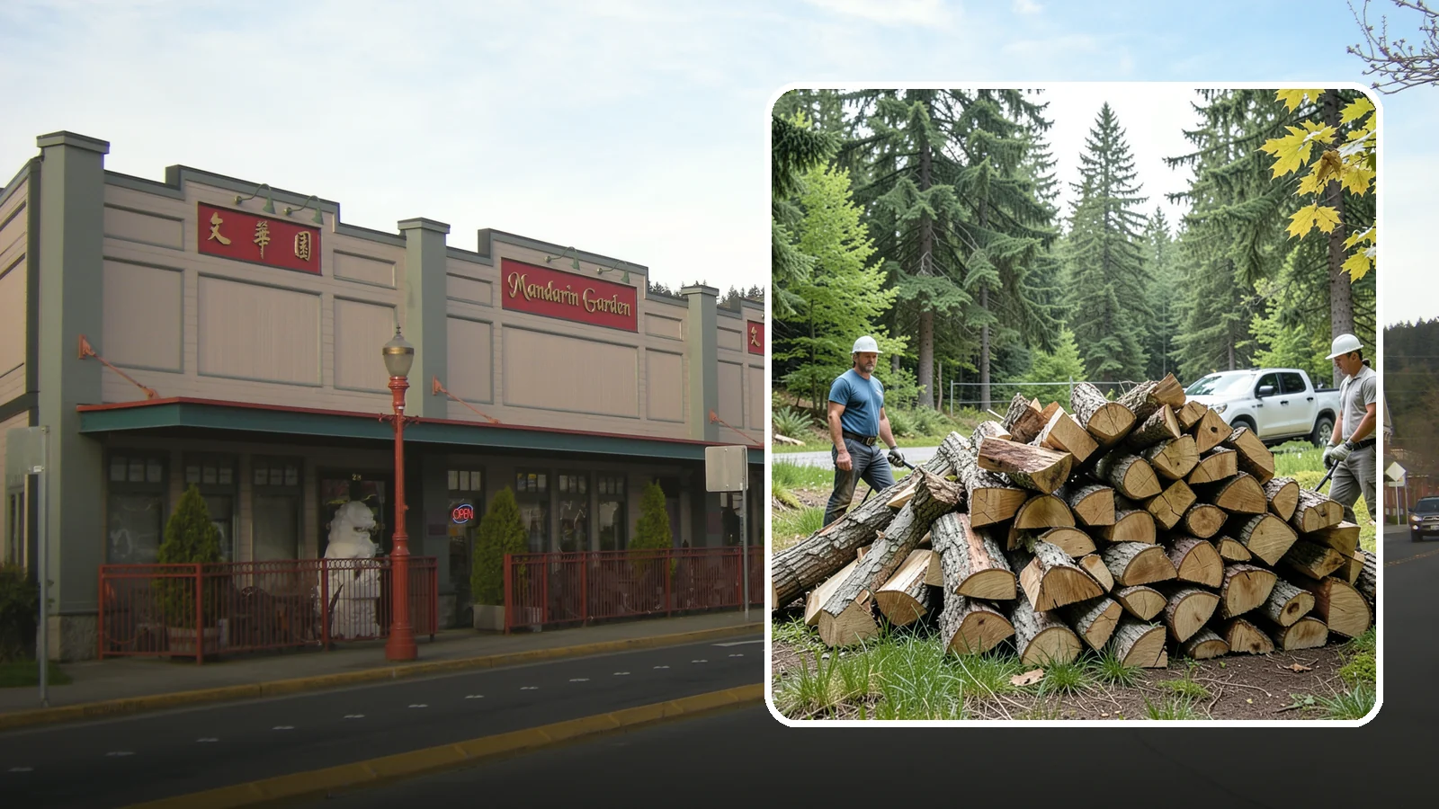 Summer Seasoning in Issaquah, King County, WA - We deliver wood in summer and set it up to dry through the warm months so it is ready to burn by winter.
