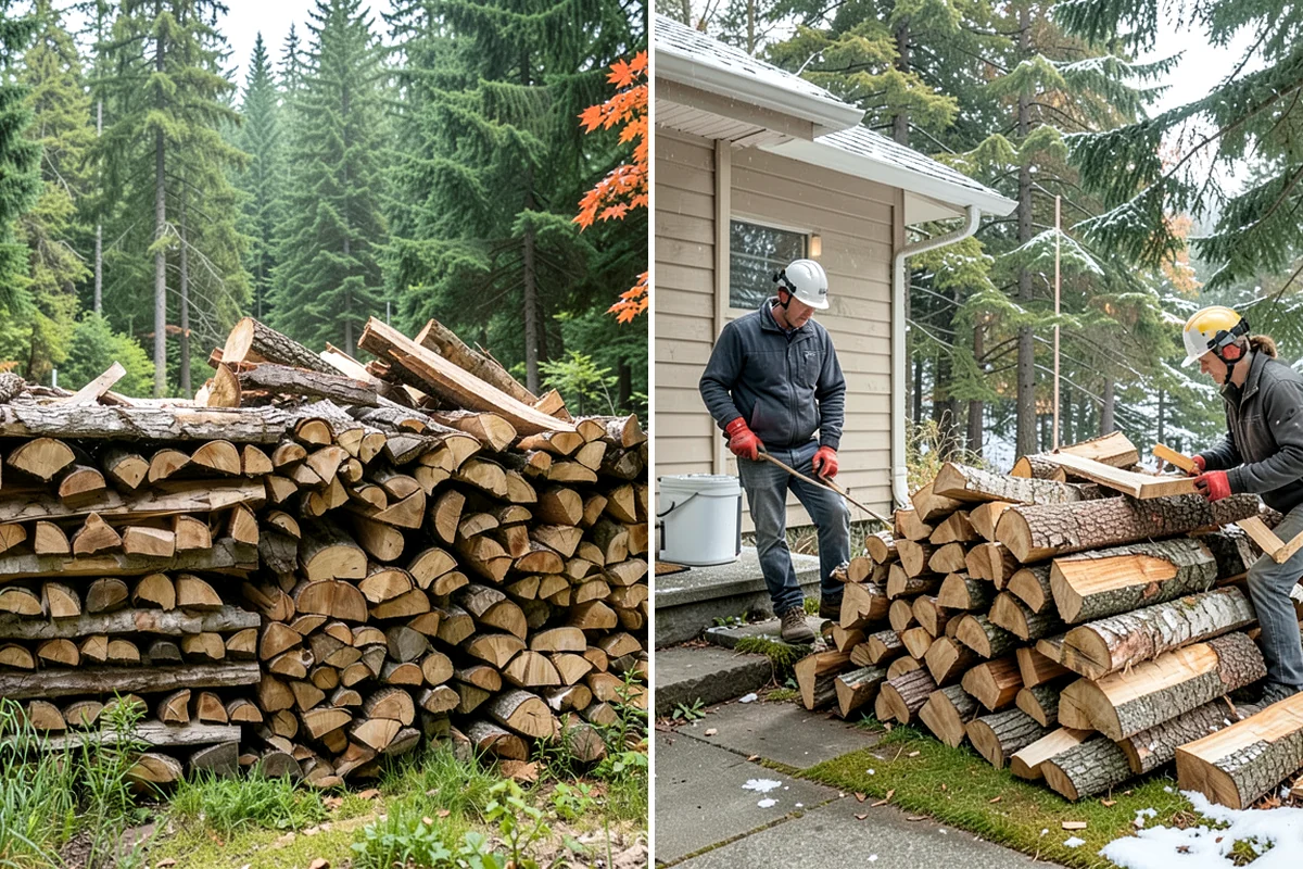Summer Seasoning in Lyman, WA - Determine how much wood to season for the winter