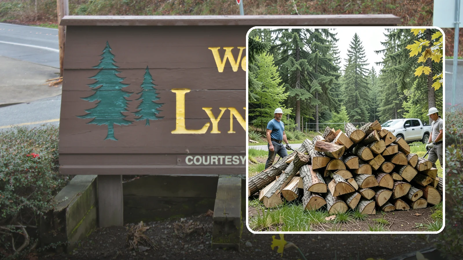 Summer Seasoning in Lynnwood, Snohomish County, WA - We deliver wood in summer and set it up to dry through the warm months so it is ready to burn by winter.