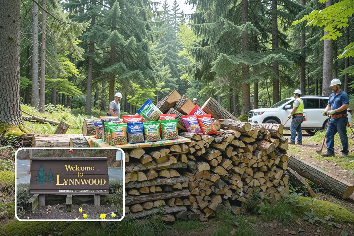 Summer Seasoning in Lynnwood, Snohomish County, WA - Uses the driest months for effective seasoning
