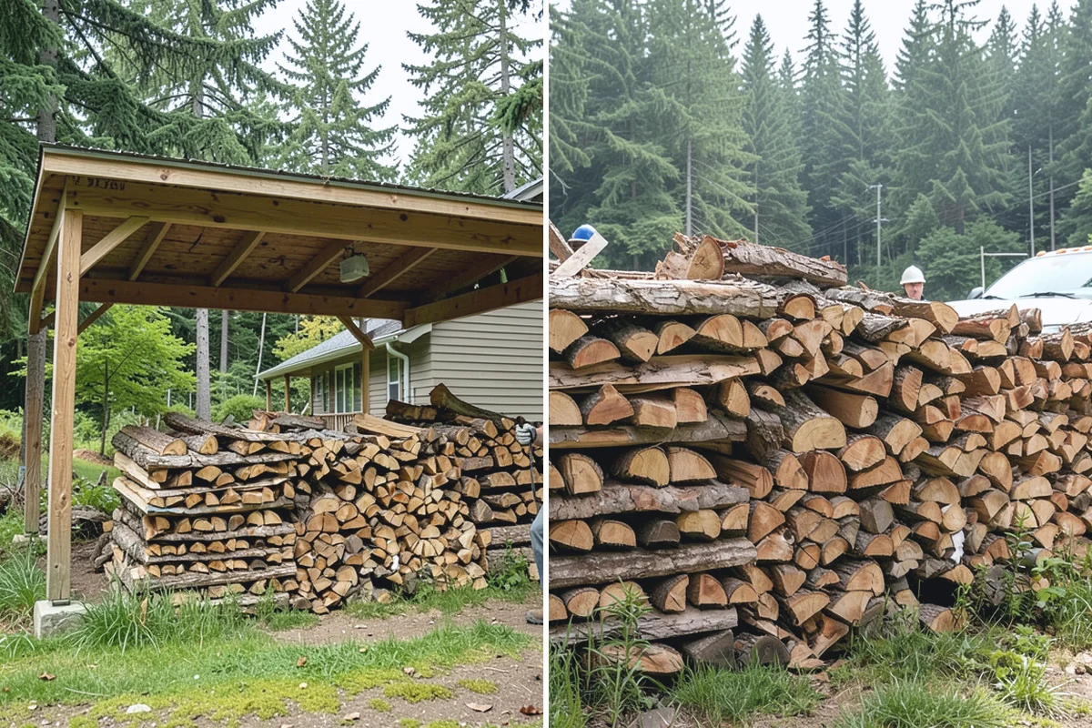 Summer Seasoning in Marysville, Snohomish County, WA - Determine how much wood to season for the winter
