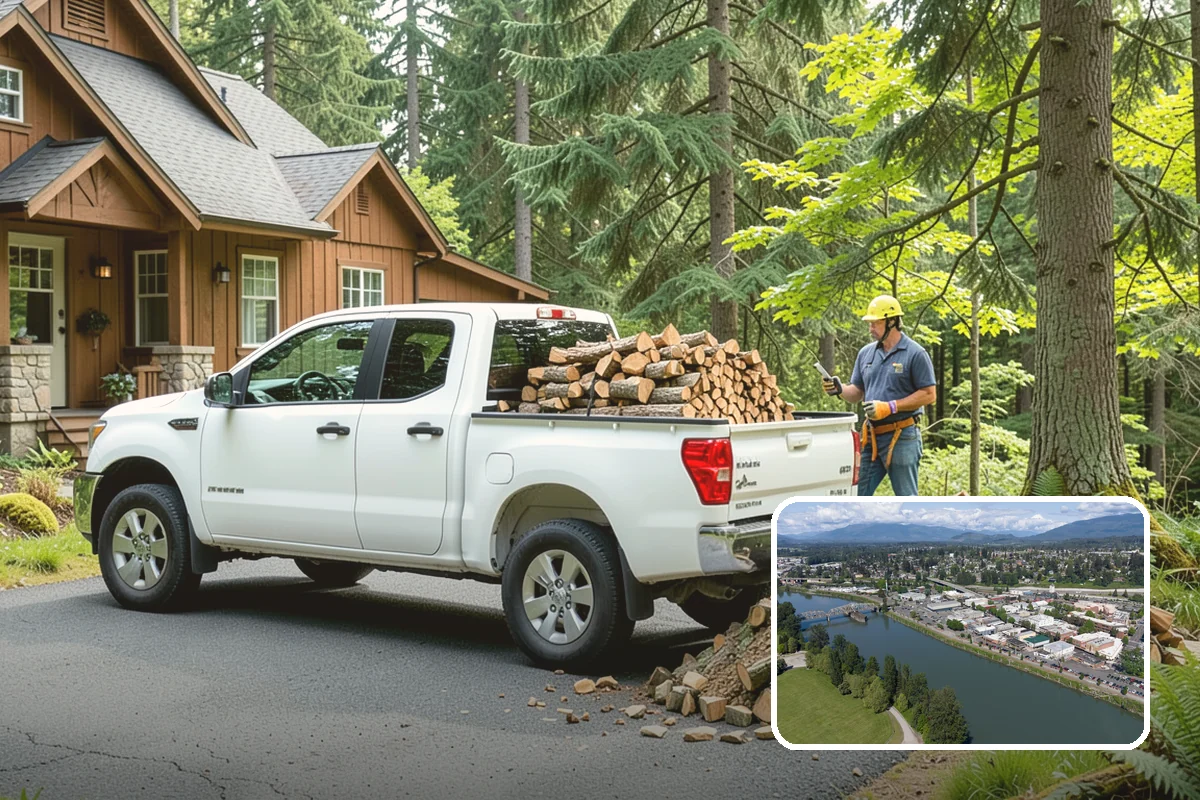 Summer Seasoning in Mount Vernon, Skagit County, WA - Uses the driest months for effective seasoning