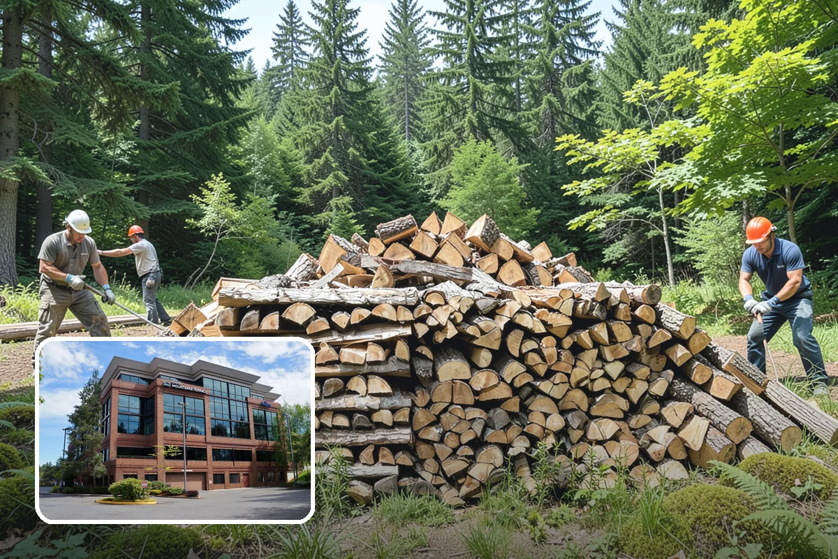 Summer Seasoning in Mountlake Terrace, Snohomish County, WA - Uses the driest months for effective seasoning