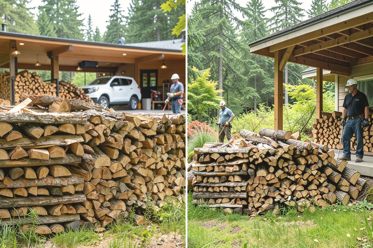 Summer Seasoning in Mukilteo, Snohomish County, WA - Determine how much wood to season for the winter