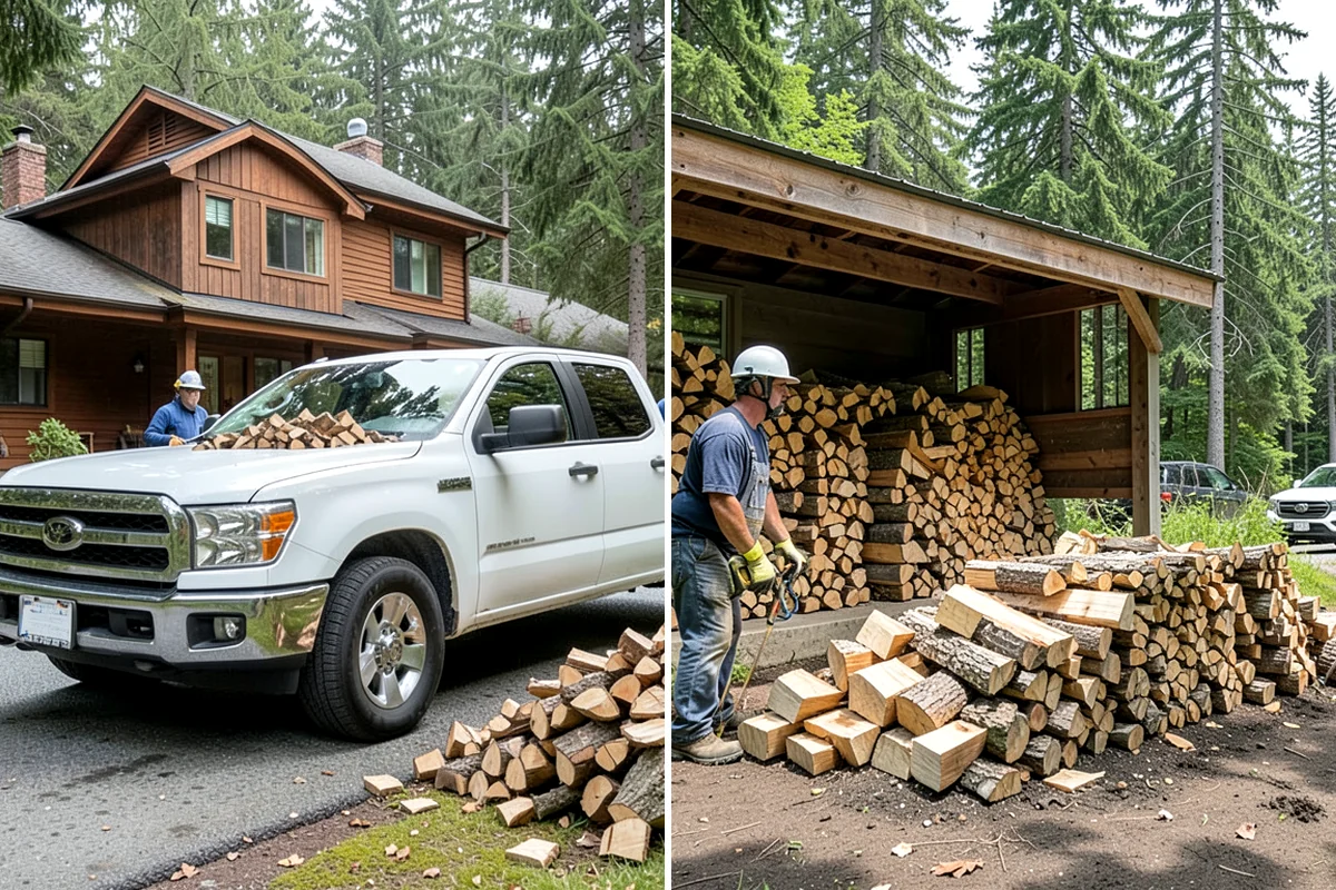 Summer Seasoning in Normandy Park, King County, WA - Determine how much wood to season for the winter