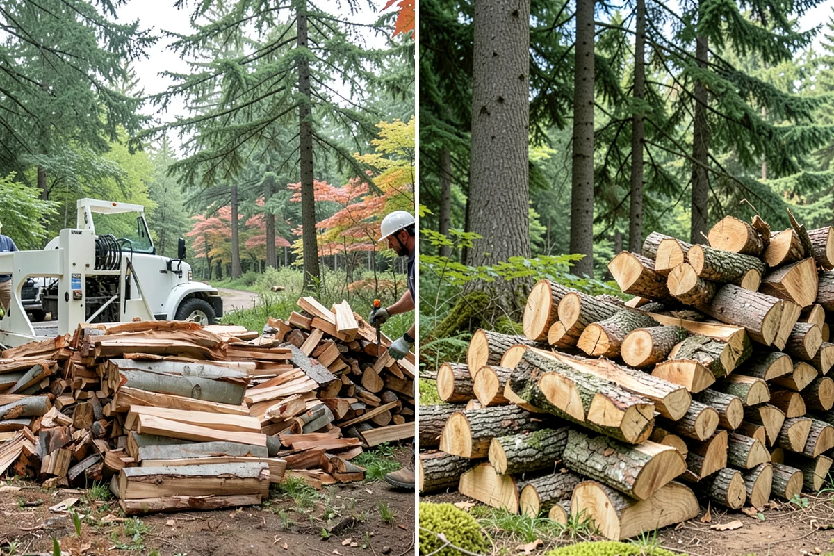 Summer Seasoning in Pacific, King County, WA - Determine how much wood to season for the winter