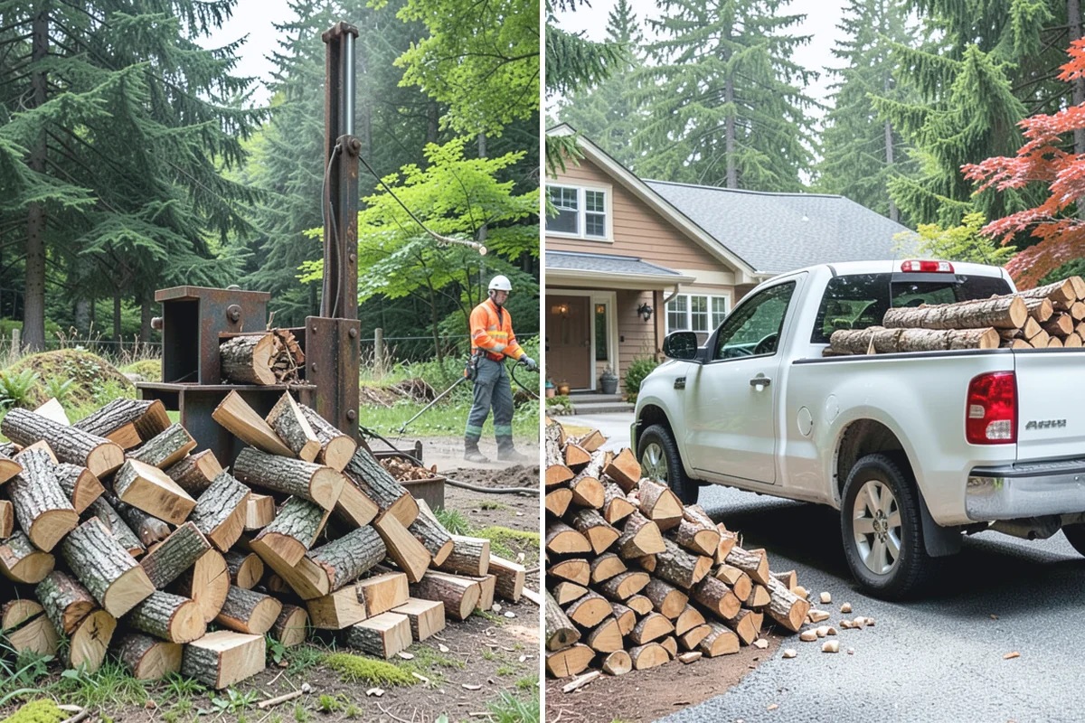 Summer Seasoning in Redmond, King County, WA - Determine how much wood to season for the winter