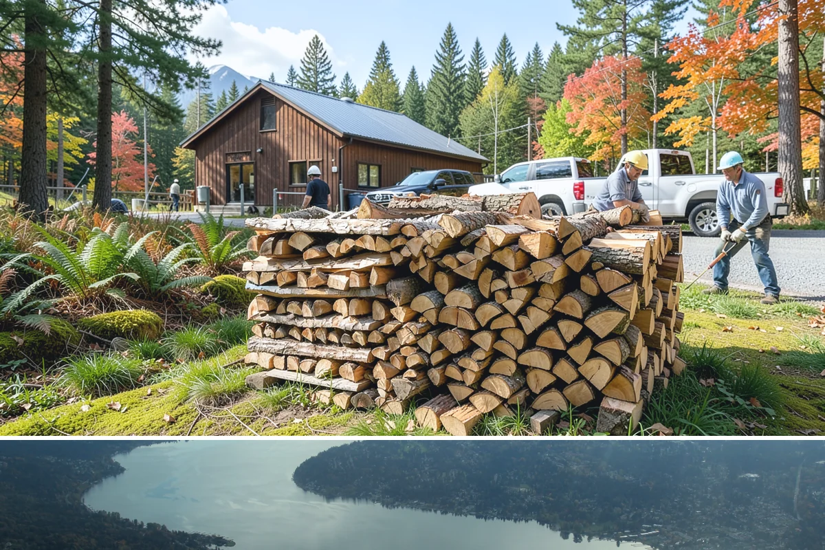 Summer Seasoning in Sammamish, King County, WA - Summer is the prime seasoning window, when long dry days pull moisture out fastest ahead of winter.