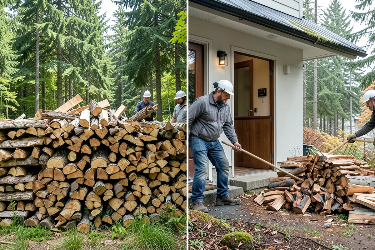 Summer Seasoning in SeaTac, WA - Determine how much wood to season for the winter