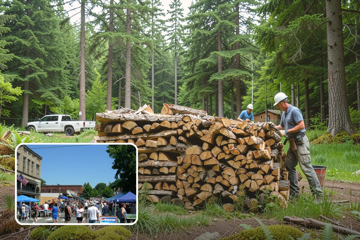 Summer Seasoning in Snohomish, Snohomish County, WA - Uses the driest months for effective seasoning