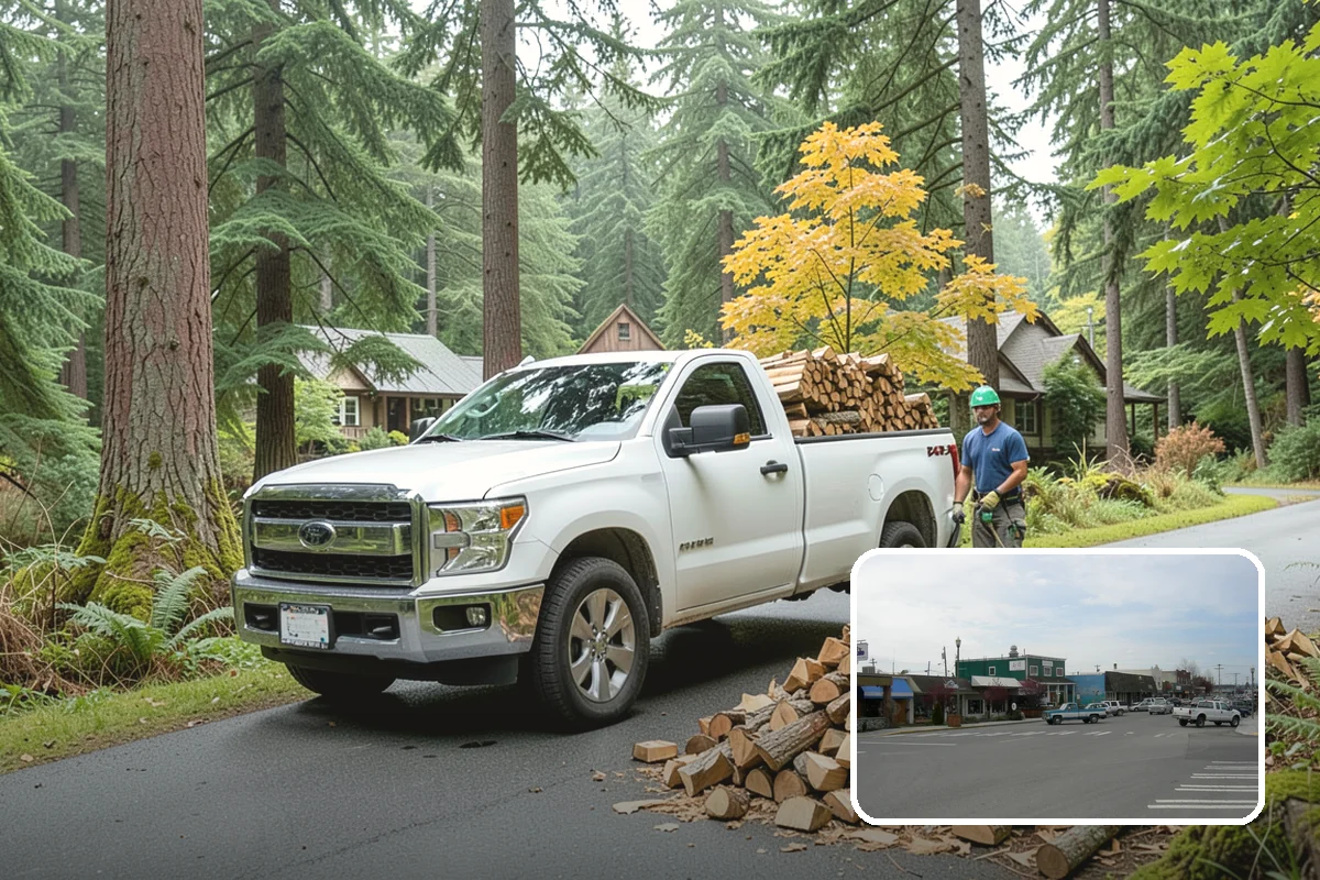 Summer Seasoning in Stanwood, Snohomish County, WA - Uses the driest months for effective seasoning