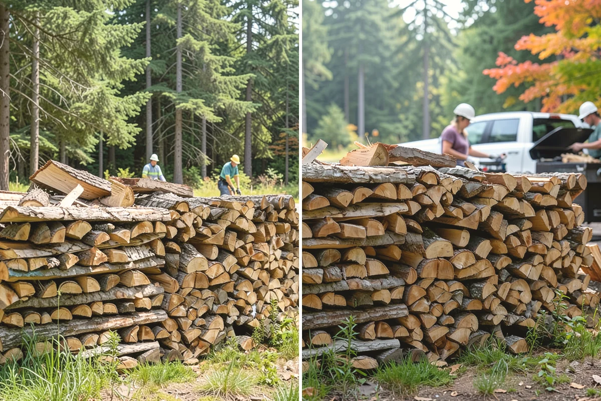 Summer Seasoning in Yarrow Point, King County, WA - Determine how much wood to season for the winter