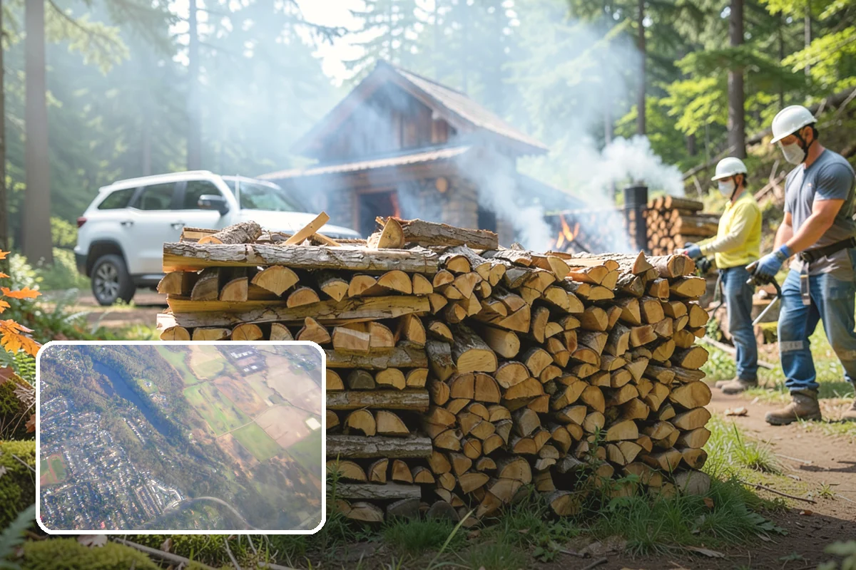 Sustainable Firewood in Algona, King County, WA - Sourced with care for regional forest health