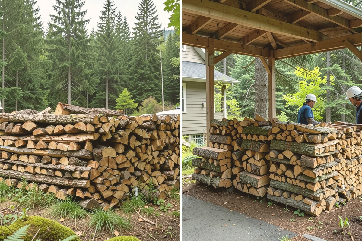 Sustainable Firewood in Algona, King County, WA - Identify responsibly managed and salvageable sources