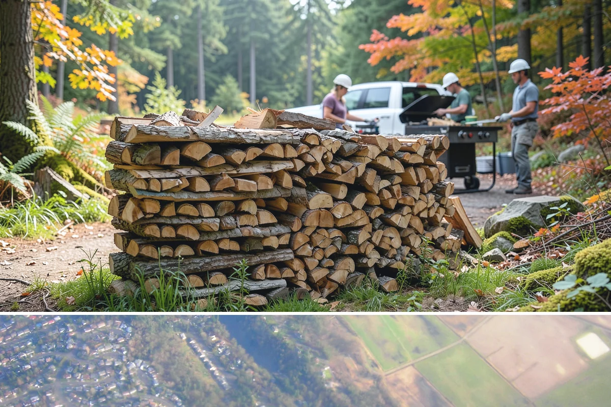 Sustainable Firewood in Algona, King County, WA - Available year-round, with fall and winter ordering popular as households stock up responsibly for the heating season.