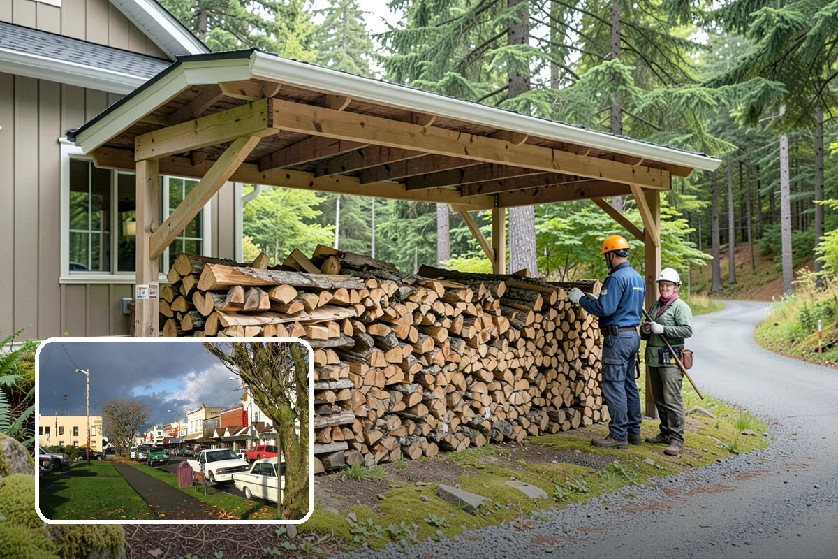 Sustainable Firewood in Arlington, Snohomish County, WA - Sourced with care for regional forest health
