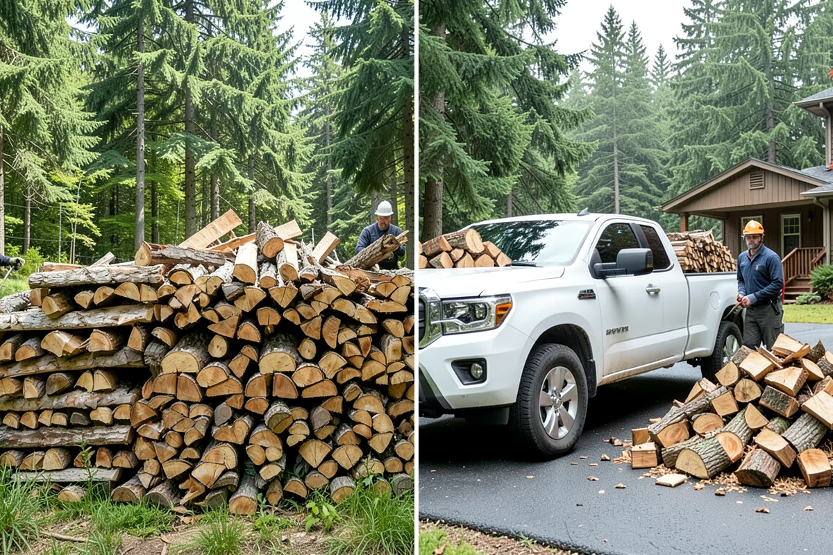 Sustainable Firewood in Arlington, Snohomish County, WA - Identify responsibly managed and salvageable sources