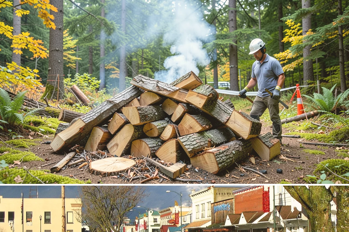 Sustainable Firewood in Arlington, Snohomish County, WA - Available year-round, with fall and winter ordering popular as households stock up responsibly for the heating season.