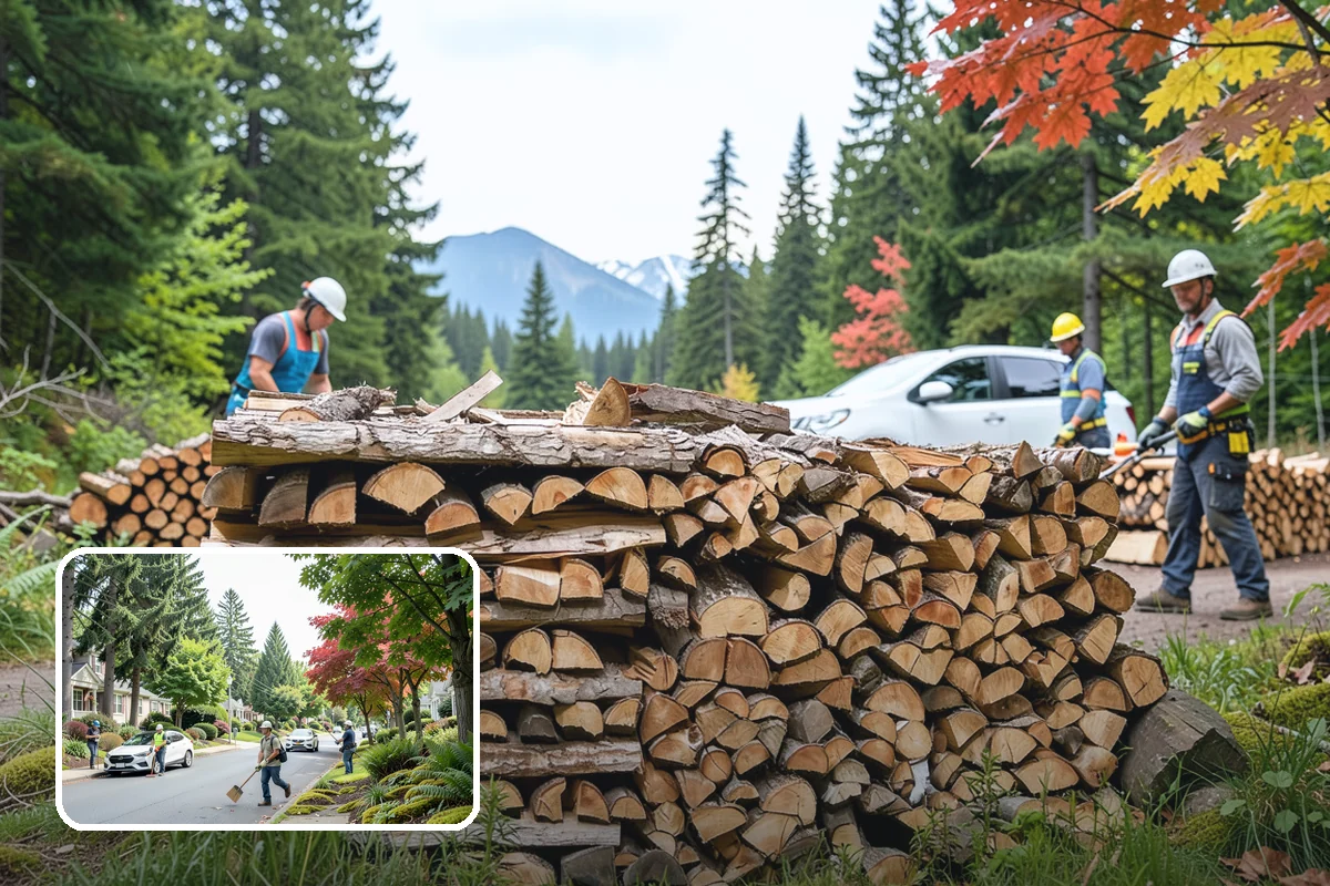 Sustainable Firewood in Beaux Arts Village, King County, WA - Sourced with care for regional forest health