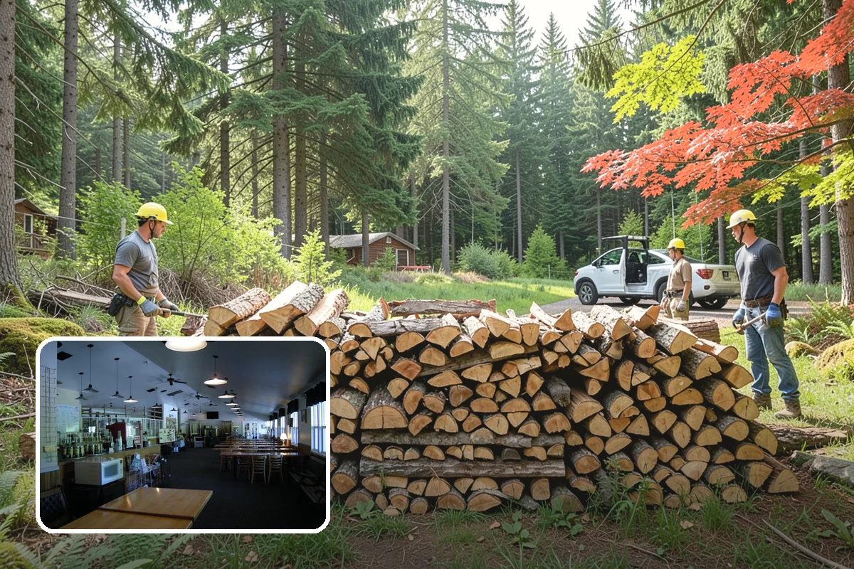 Sustainable Firewood in Black Diamond, King County, WA - Sourced with care for regional forest health