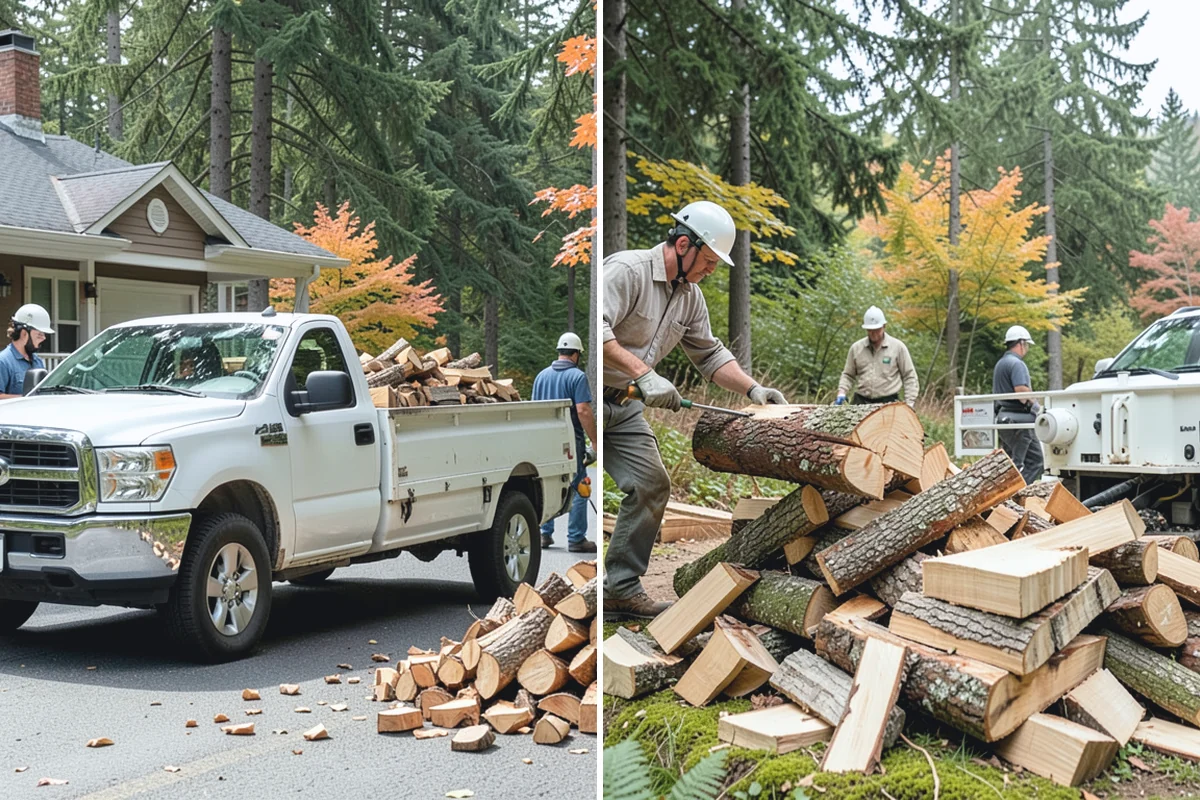 Sustainable Firewood in Bonney Lake, Pierce County, WA - Identify responsibly managed and salvageable sources