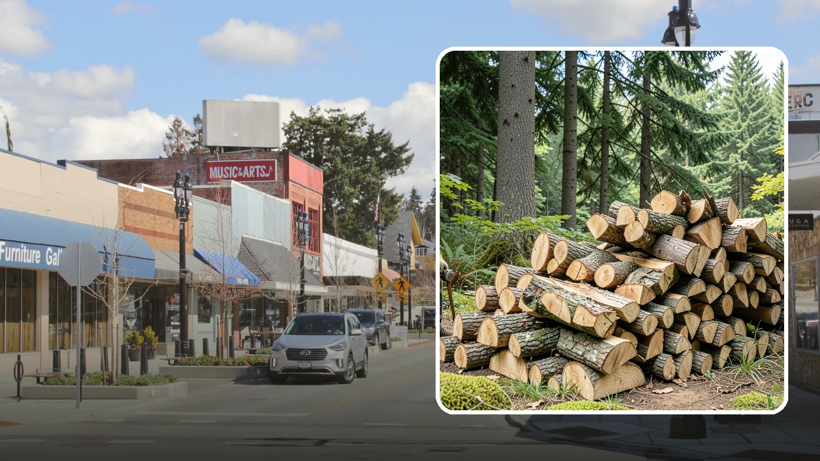 Sustainable Firewood in Bothell, King County, WA - We supply firewood sourced with care for the Pacific Northwest forests and communities that produce it.