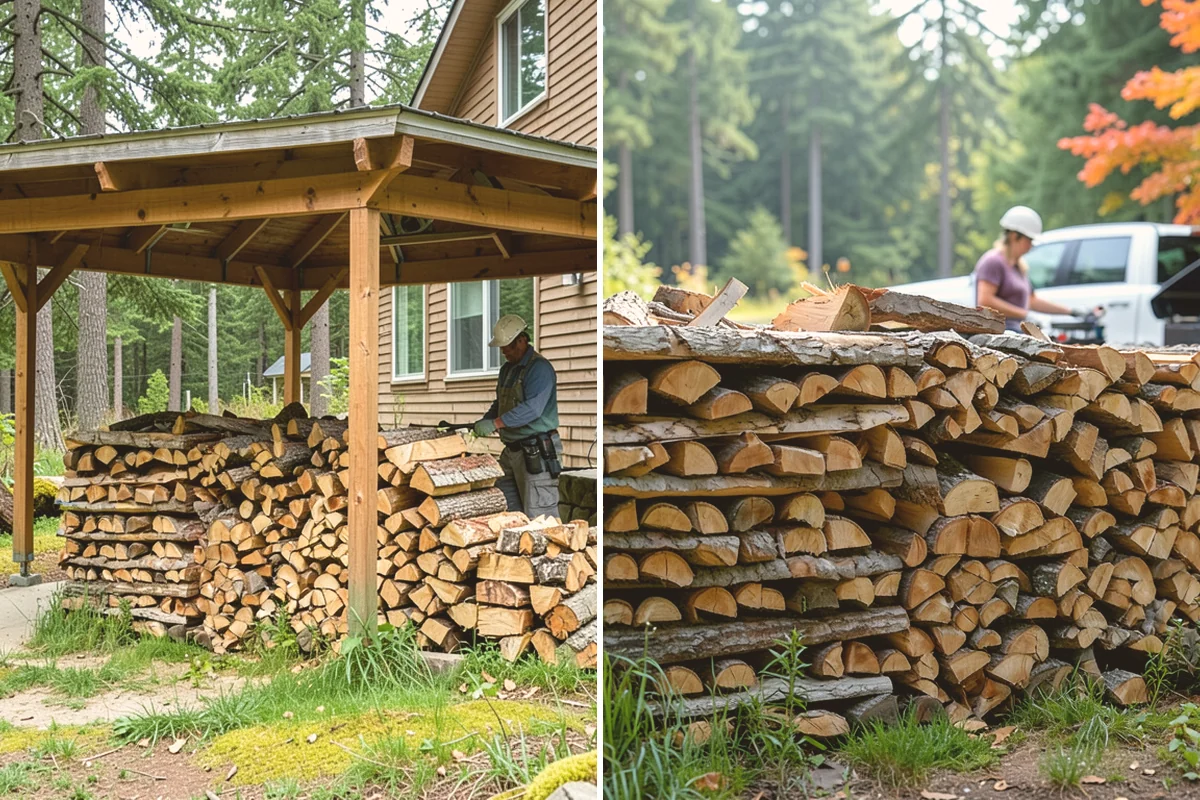 Sustainable Firewood in Bothell, King County, WA - Identify responsibly managed and salvageable sources