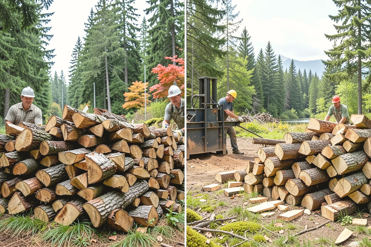 Sustainable Firewood in Burien, King County, WA - Identify responsibly managed and salvageable sources