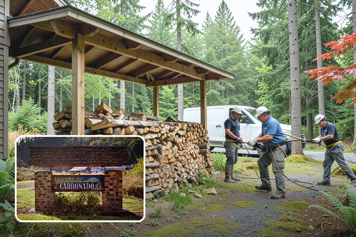 Sustainable Firewood in Carbonado, Pierce County, WA - Sourced with care for regional forest health