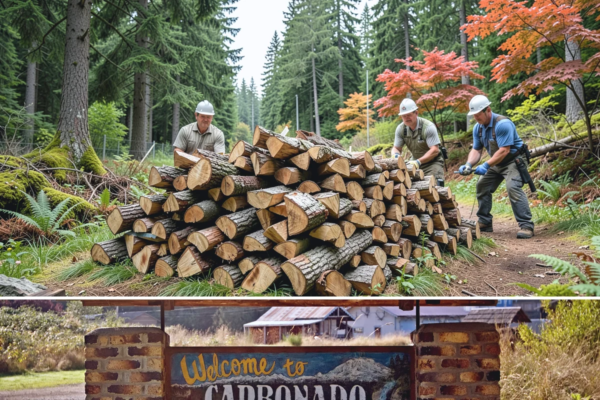 Sustainable Firewood in Carbonado, Pierce County, WA - Available year-round, with fall and winter ordering popular as households stock up responsibly for the heating season.