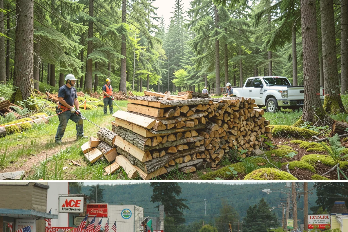 Sustainable Firewood in Carnation, King County, WA - Available year-round, with fall and winter ordering popular as households stock up responsibly for the heating season.